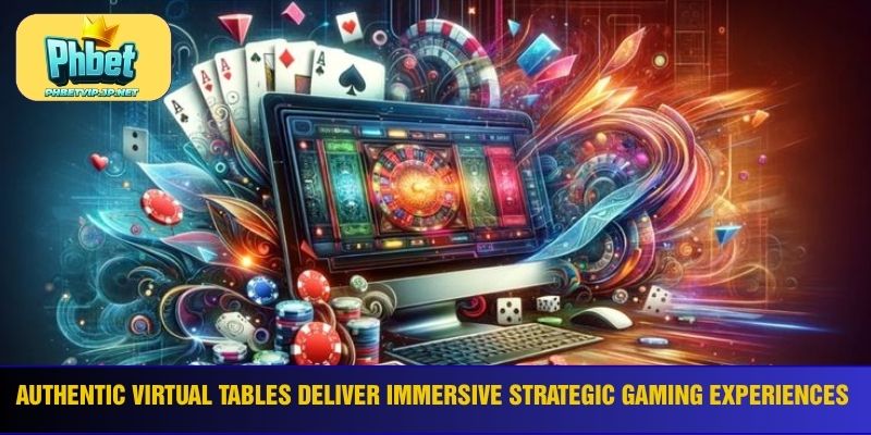 Authentic virtual tables deliver immersive strategic gaming experiences 