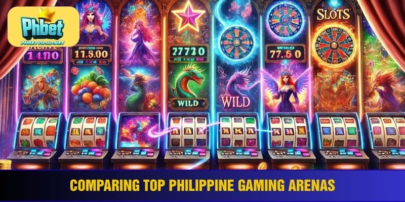 Comparing top Philippine gaming arenas