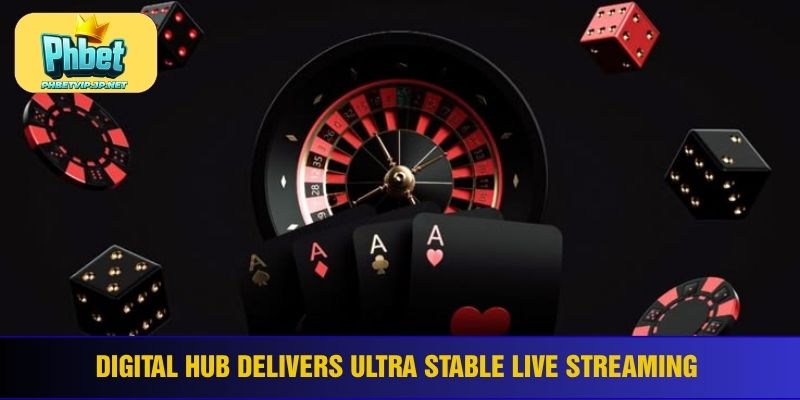 Digital hub delivers ultra stable live streaming