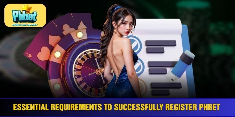 Essential requirements to successfully register Phbet