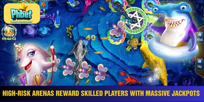 High-risk arenas reward skilled players with massive jackpots