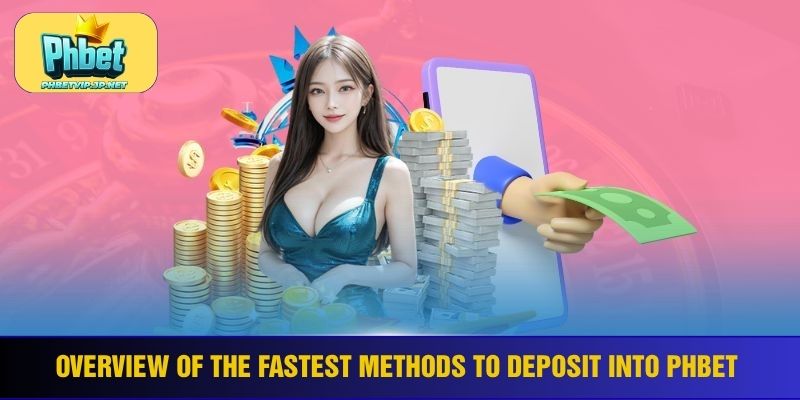 Overview of the fastest methods to deposit into Phbet