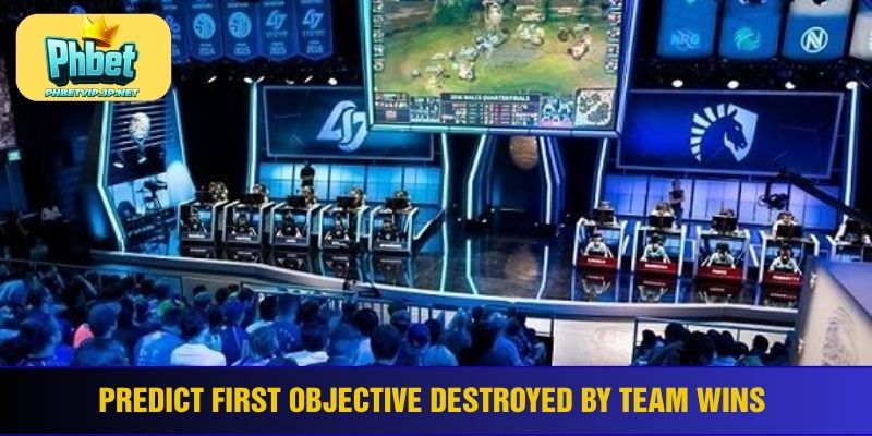 Predict first objective destroyed by team wins