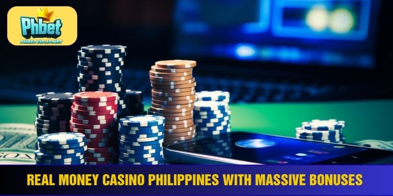 Real money casino Philippines with massive bonuses