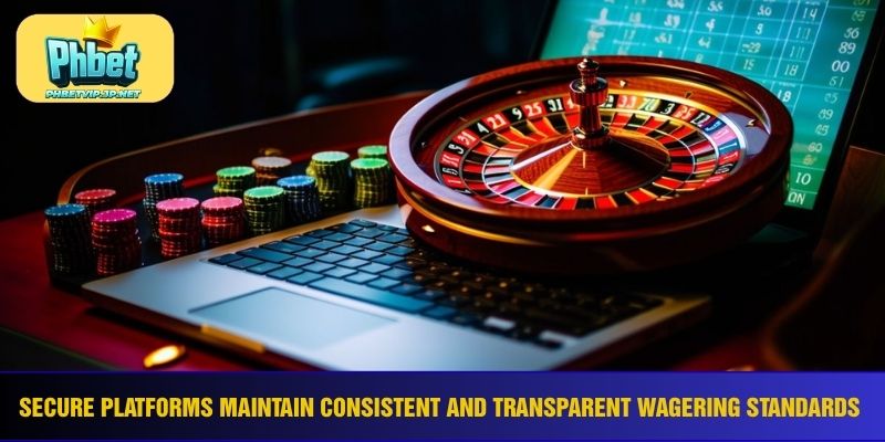 Secure platforms maintain consistent and transparent wagering standards 